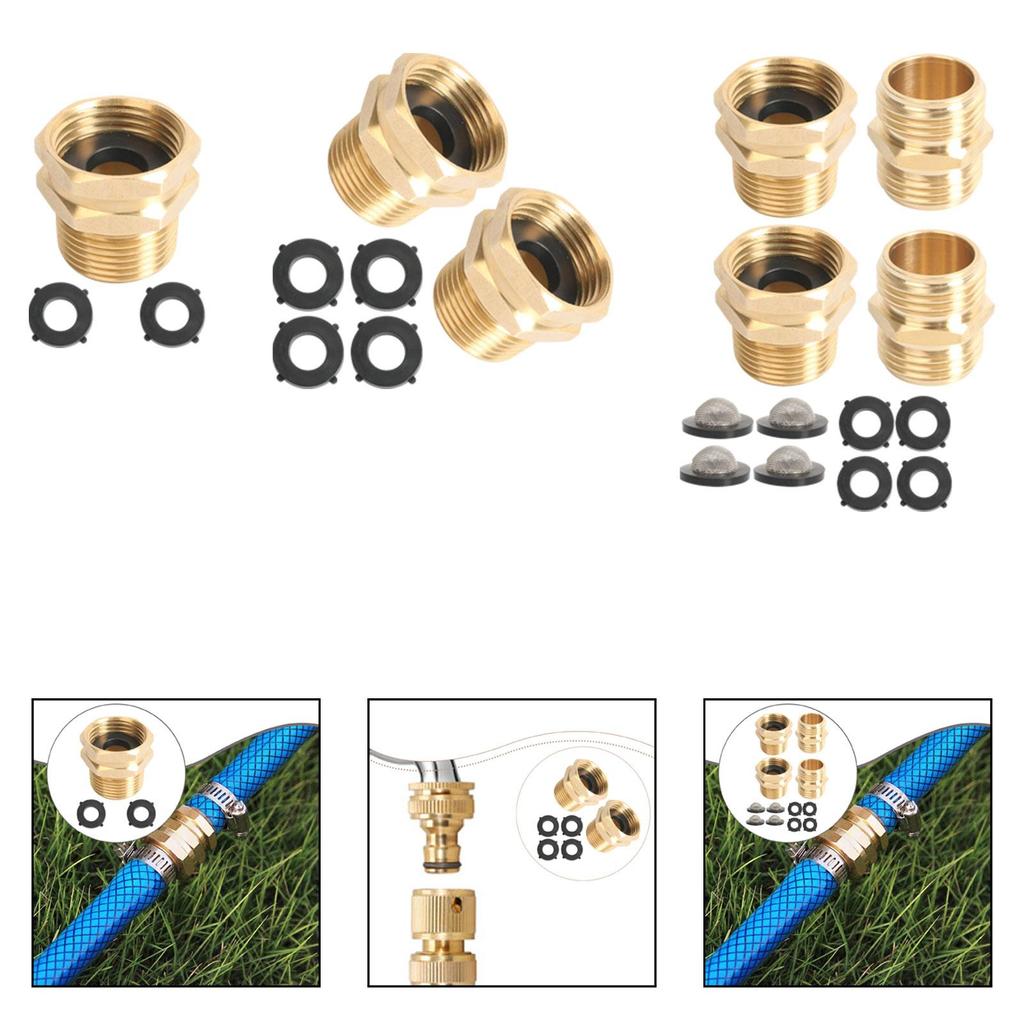 Garden Hose Adapter 3/4" Ght Female to 3/4" NPT Male High Performance Replacement Accessory