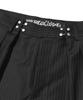 Seuweideu Two Tuck Stripe Slacks [Black]