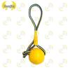 Zhongjing EVA Floating Dog Training Ball with Rope, 2-Pack