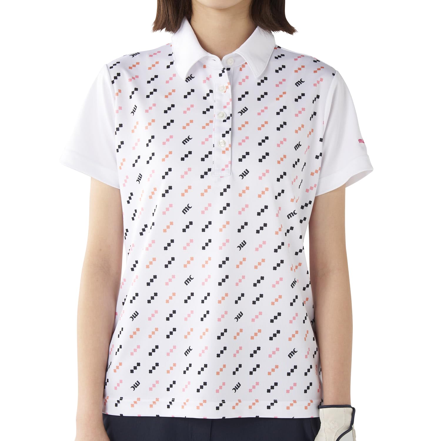 

Женская футболка Marie Claire с коротким рукавом в горошек, охлаждающая от УФ-лучей и тепла, белая, с узором, защитой, на ощупь, экранирующая, (715654) белый