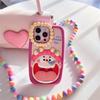 Cute Funny Cartoon Runny Nose Girl Silicone Phone Case For Iphone 14 13 12 11 Pro Max Lovely Protective Soft Back Cover Funda