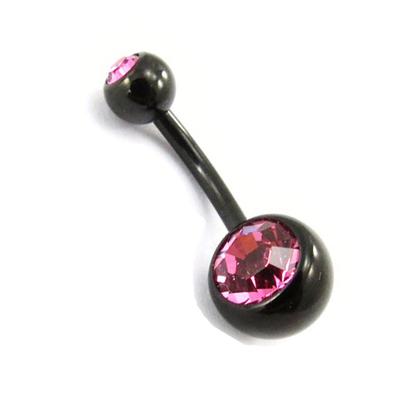 [E9966] - Body Piercing 'Essentiel' Pink Black
