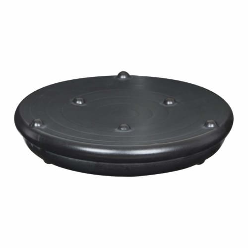 Hase Seito Hase-en Ceramic Trivet, Approx. 17cm, Black, AKH-51