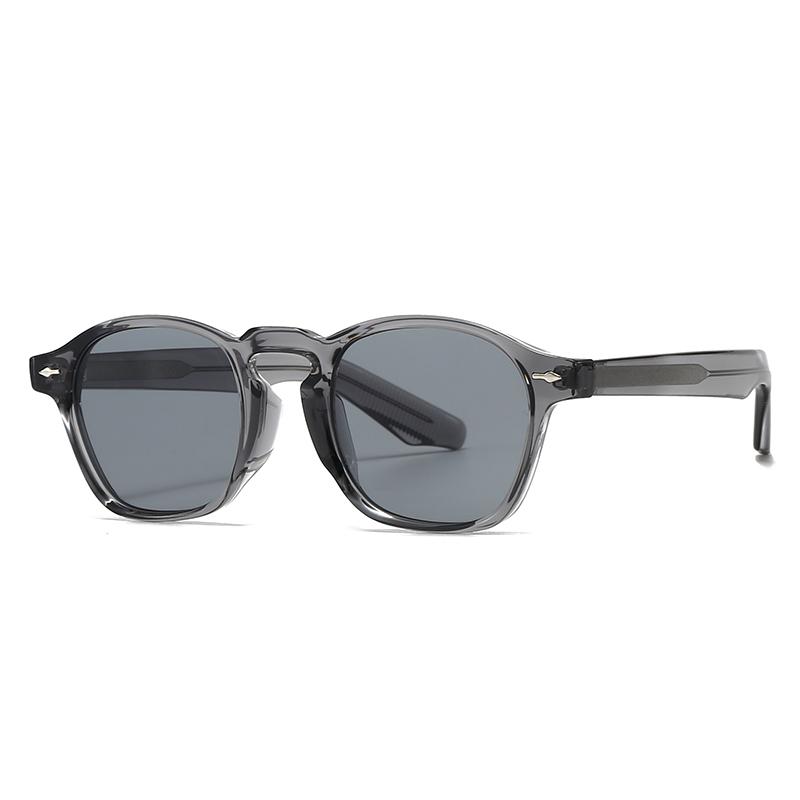 European And American  Trendy Street Style Retro Artistic Acrylic Insert Sunglasses Modern Charm Ins Sunglasses 28058