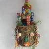 Chewable Parrot Bird Foraging Basket Bird Foraging Toy Seagrass Basket Bird Toy