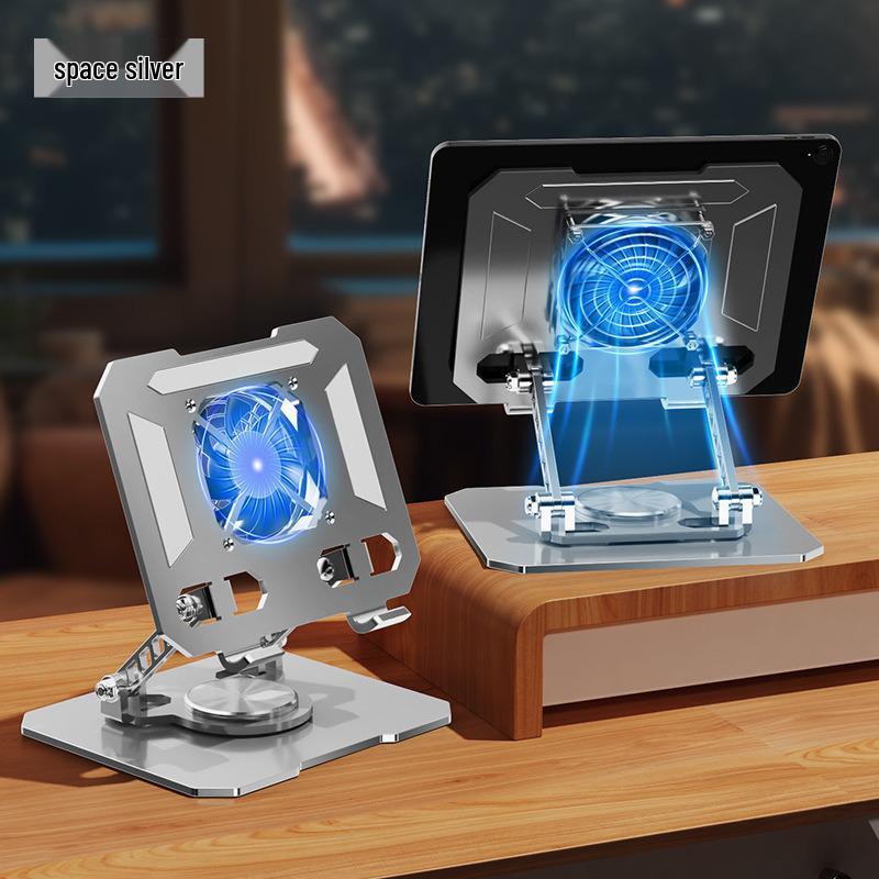 Multi-Functional Rotating Laptop & Tablet Stand with Cooling Fan