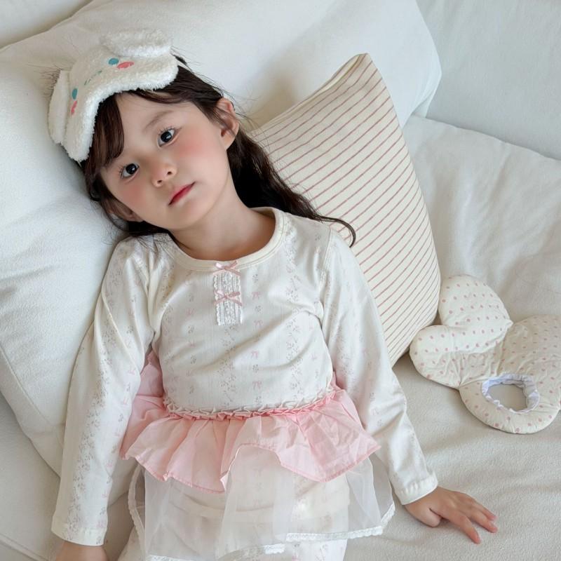 Kids Cotton Lycra Pajamas Set A Skin-friendly Long Sleeve Winter Homewear Boys Girls