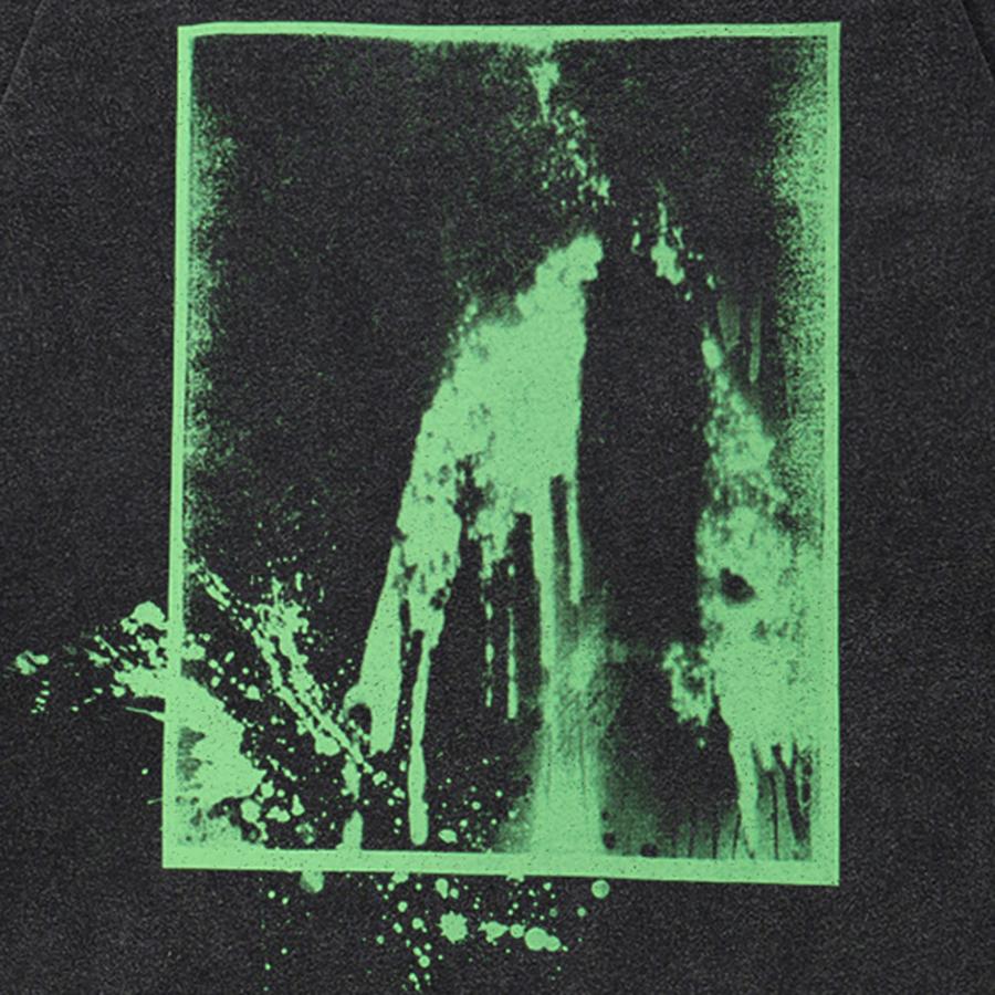 2024 Уличная футболка унисекс с двусторонним водопадом и графическим рисунком — фото 4