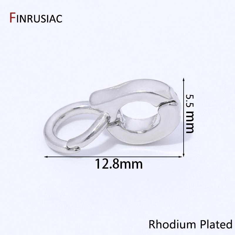 14K Gold Plated Brass Enhancer Pendant Bails Connector for Jewelry Making,Bail for Jewelry,DIY Necklace Bracelet Making Supplies 2 pieces