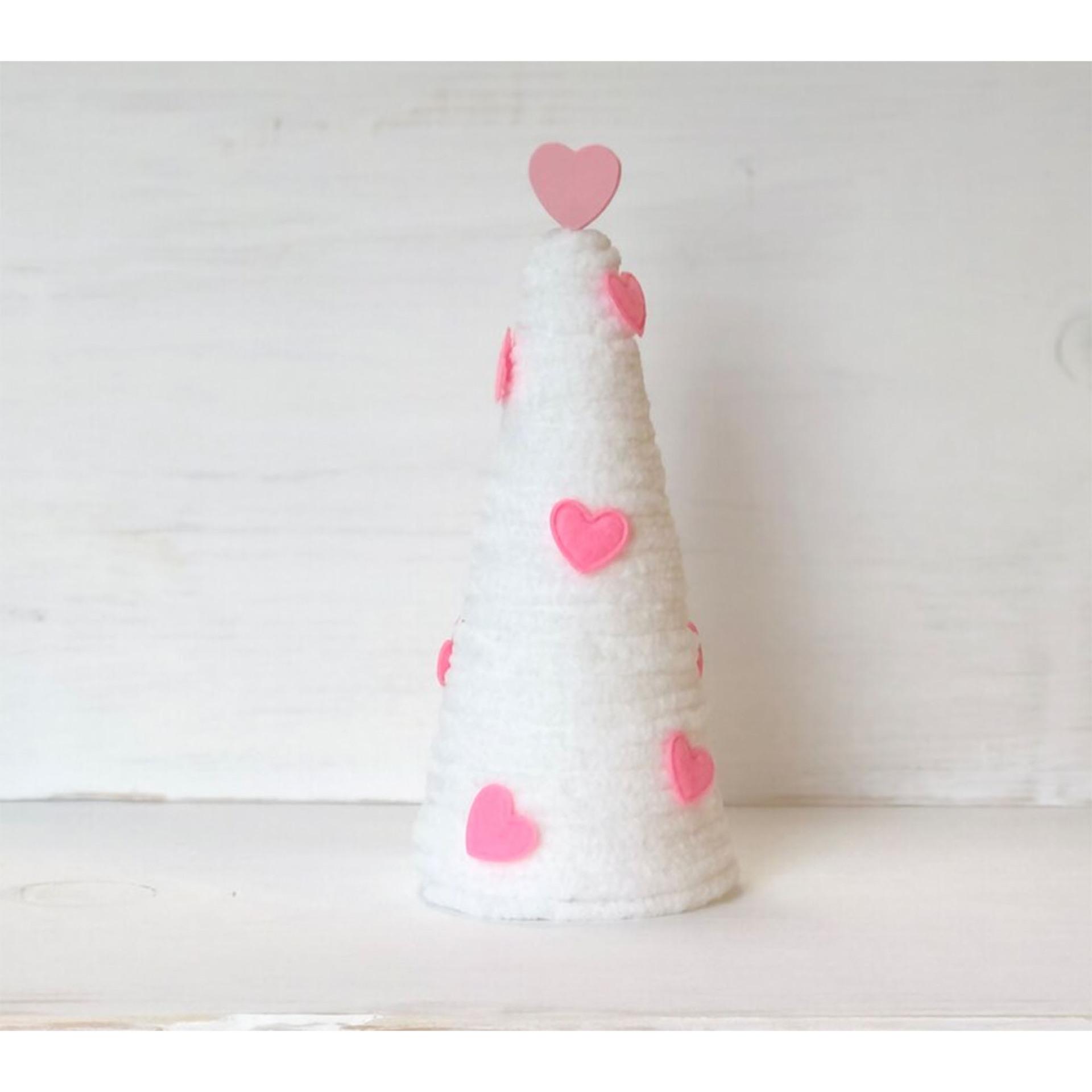 

12/15/20cm Romantic Valentine s Day Love Christmas Tree Tabletop Decoration, Heart Decorative Proposal Wedding Party Scene Decoration B-20cm разноцветный