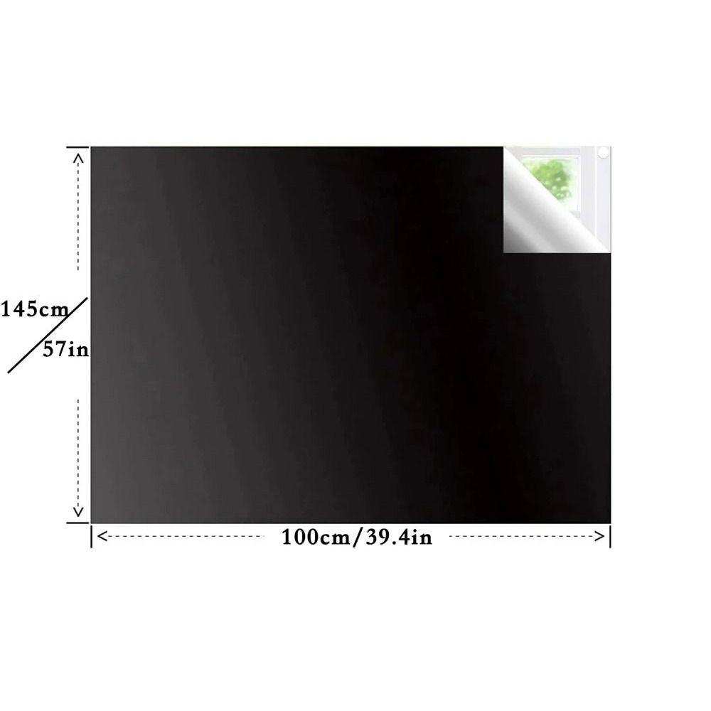 Reusable Blackout Window Cover Waterproof Window Privacy Film New Blackout Blinds  Bedroom
