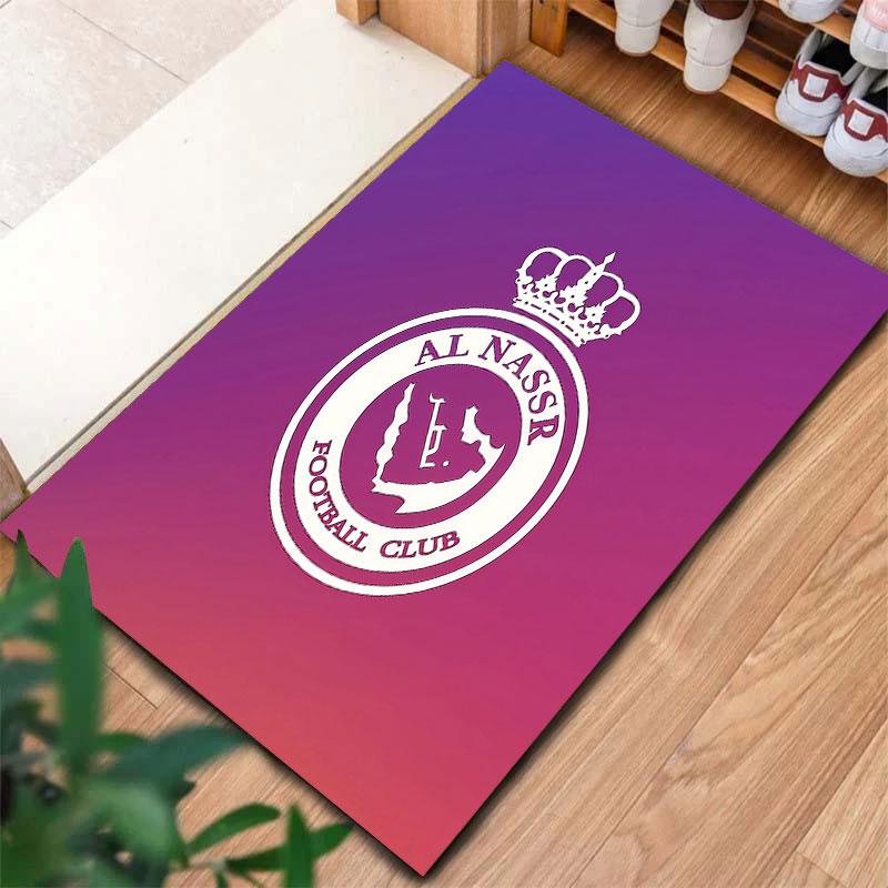 Al-Nassr FC Carpet Rug for Living Room Bedroom Home Sofa Decoration,Kids play Non-slip Floor Mat