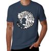 Cute white tiger illustration TShirt Festival Casual Short Sleeve