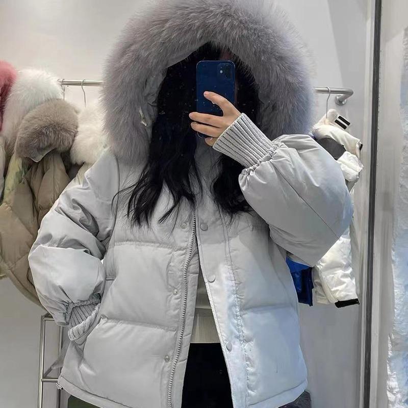 Oversize Bread Coat Down Cotton Coat Winter Coat Short Thick Cotton Coat 2023 New Style Korean Cotton Coat Women