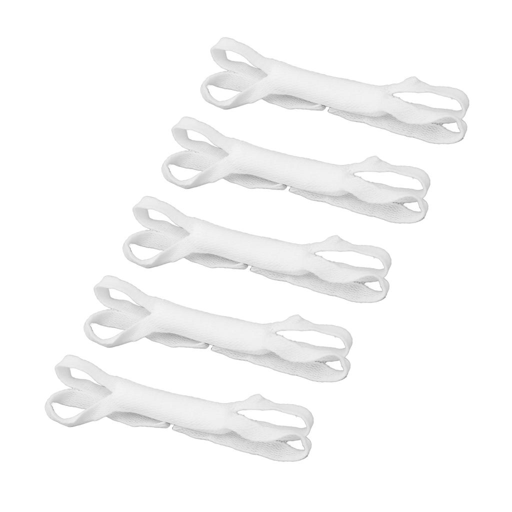 5pcs Elastic Nose Bandage High Absorption Capacity External Nasal Bandage Dressing Holder for Post Surgery Recovery White