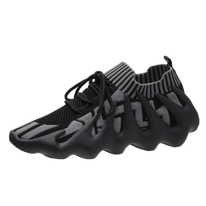 Octopus' new casual sneakers, running shoes, breathable spring and autumn fly knitted shoes, ins light trendy shoes