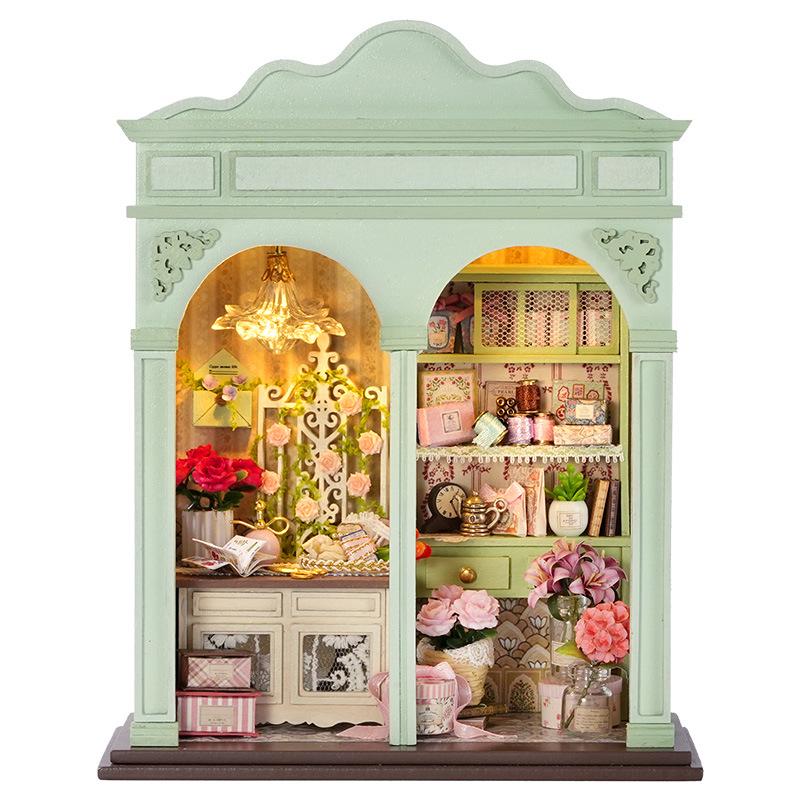 DIY 3D Smart Toy House: Handmade Model Cabin Ornament