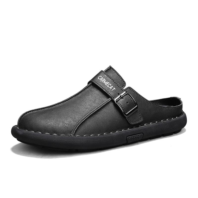 Men Retro Birken Style Clog Mules Casual Closed Toe Summer Sandals Outdoor Walking Comfort Shoes Soft Sole Daily Wear 38 To 46 38