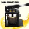 Stainless Steel Manual Juicer & Vegetable Press 2-in-1 Hand Press Juicer for Lemon Citrus Juice & Potato Pumpkin Puree Effortless Lever Operation