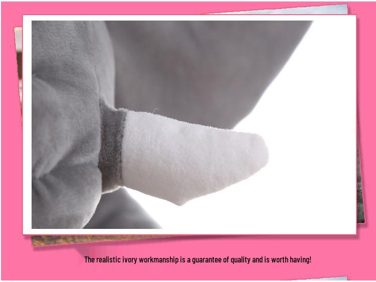 Adorable Elephant Plush Pillow - Children's Sleeping Toy & Gift