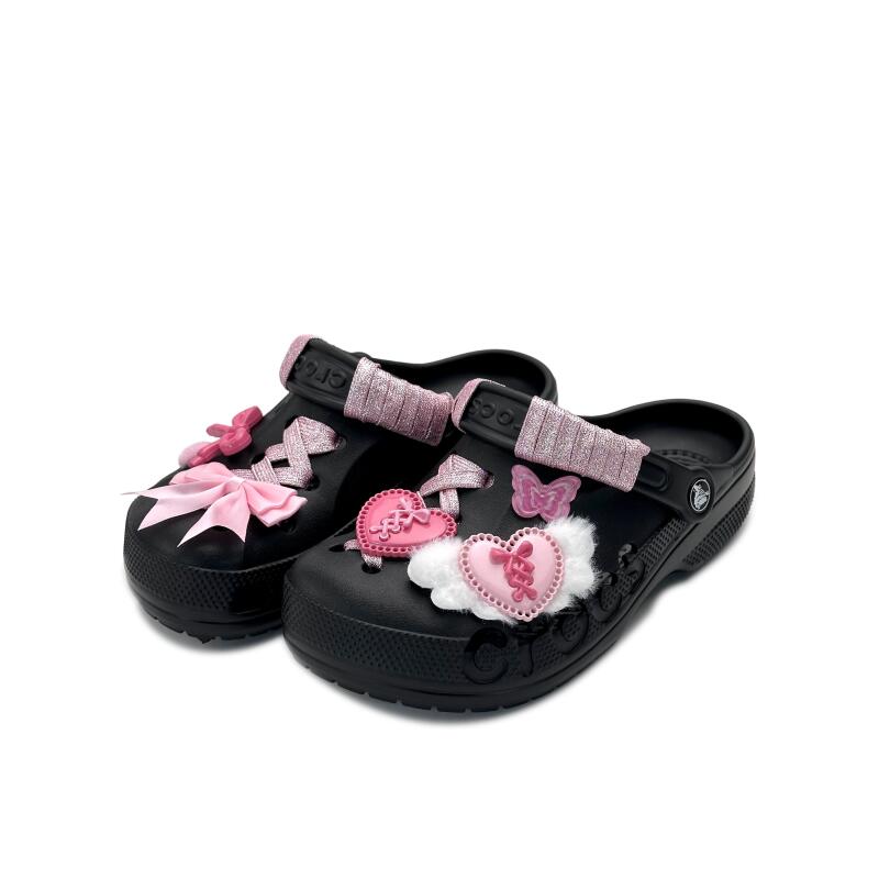 Crocs Baya Classic clog EVA Pink Barbie Beya Beach Hole Shoes Women's Pink
