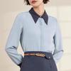 Women Blouses Shirts 2025 Spring Long Sleeve Women Blouse Shirt Turn Down Collar Office Lady Chiffon Blouse Shirt Women Tops J839