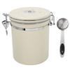 With Scoop Coffee Bean Storage Container Stainless Steel Coffee Canister For Coffee Beans