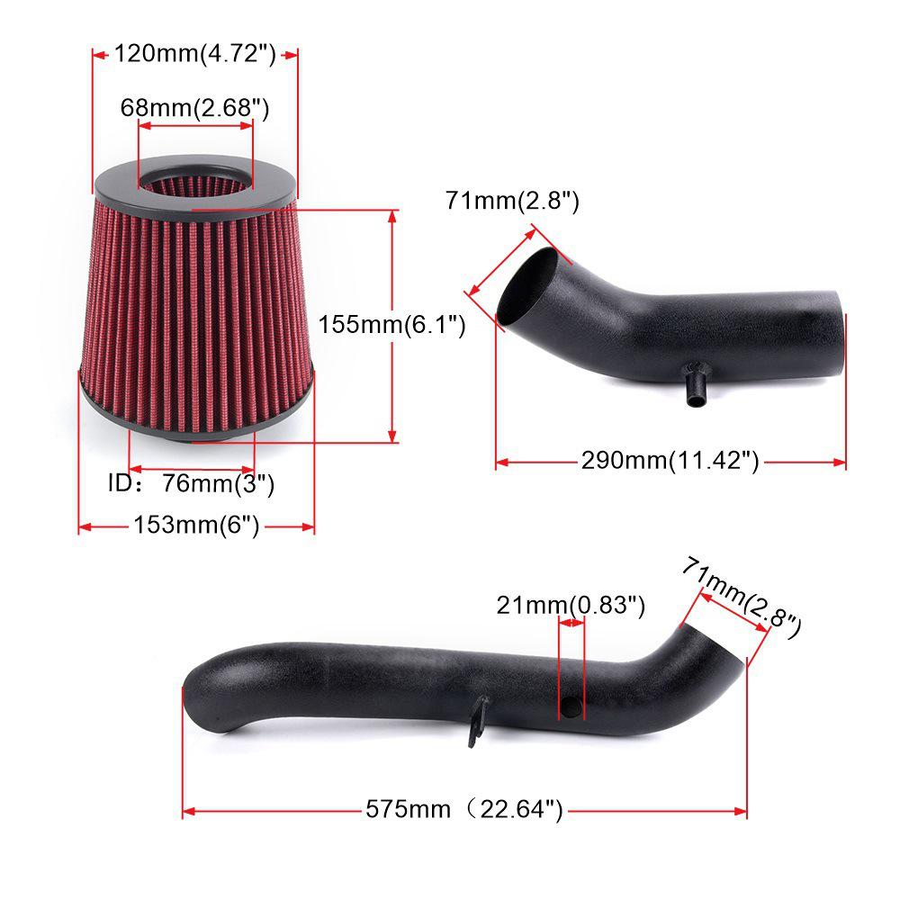 Nissan 350Z Cold Air Intake Kit & Filter - Car Modification Accessories