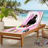 Barbapapa Fashion Beach Towel: Ideal for Summer Adventures Soft, absorbent and quick drying suitable for swimming and bathing