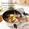 Smart Non-Stick All-in-One Electric Stir-Fry Wok and Cooking Pot for Dorms and Households