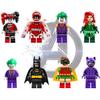 Marvel Die Avengers Superhelden Actionfiguren Clown Batman und Mond Bausteine Spielzeug für Kinder