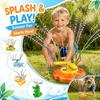 Outdoor Garden Lawn Sprinkler for Kids Cartoon Animal Design Water Spray Toy Interactive Summer Play for Children and Family Fun