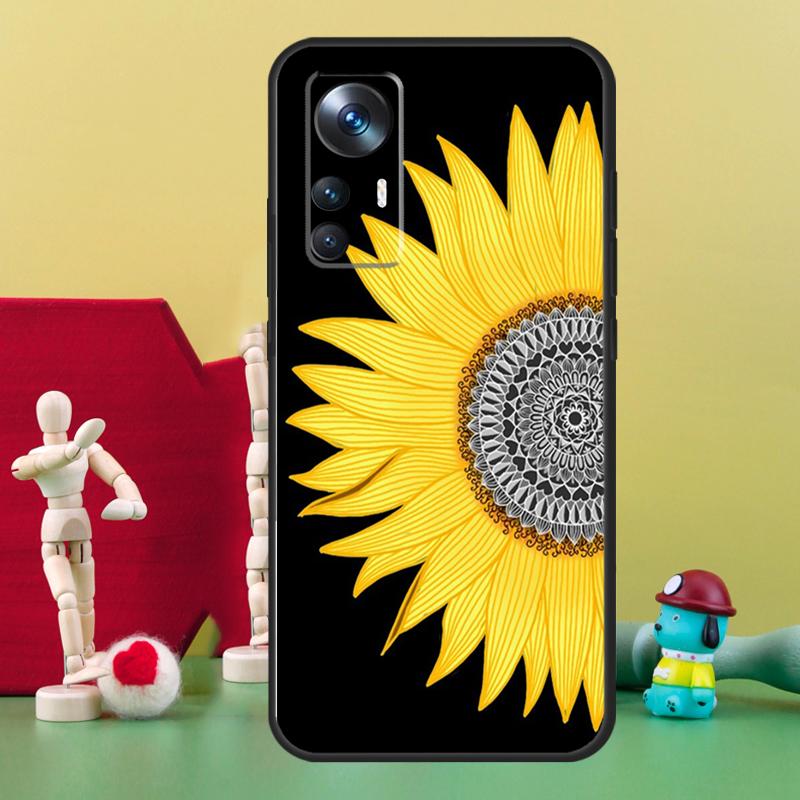 Sunflower Case For Xiaomi 15T 14T 13T 14 15 Ultra 17 Pro Max POCO F8 Ultra F5 F6 F7 X5 X6 X7 Pro Cover