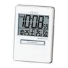 Orologio Seiko Sveglia da viaggio Radio Calendario digitale Temperatura Umidità Display Bianco Perla SQ699W SEIKO