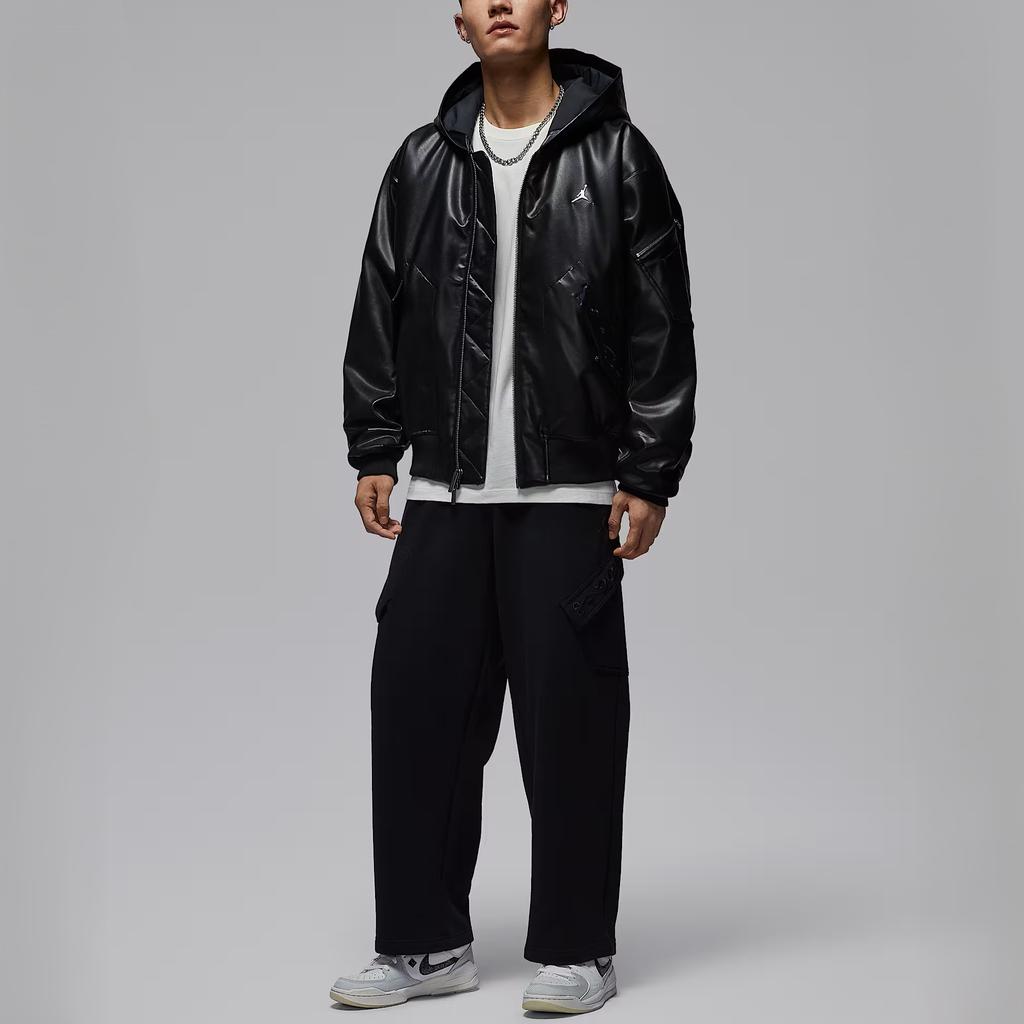 Jordan Flug Neujahr Serie Einfarbige Buchstaben Reißverschluss Baumwolljacke Herrenjacken IQ3949-010