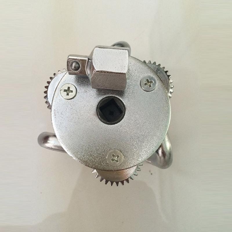 Ölfilterschlüssel-Demontage- und Entfernungswerkzeug, universell verstellbare Drei-Backen-Werkzeuge, geeignet für Auto-LKW-Hochleistungsfilter