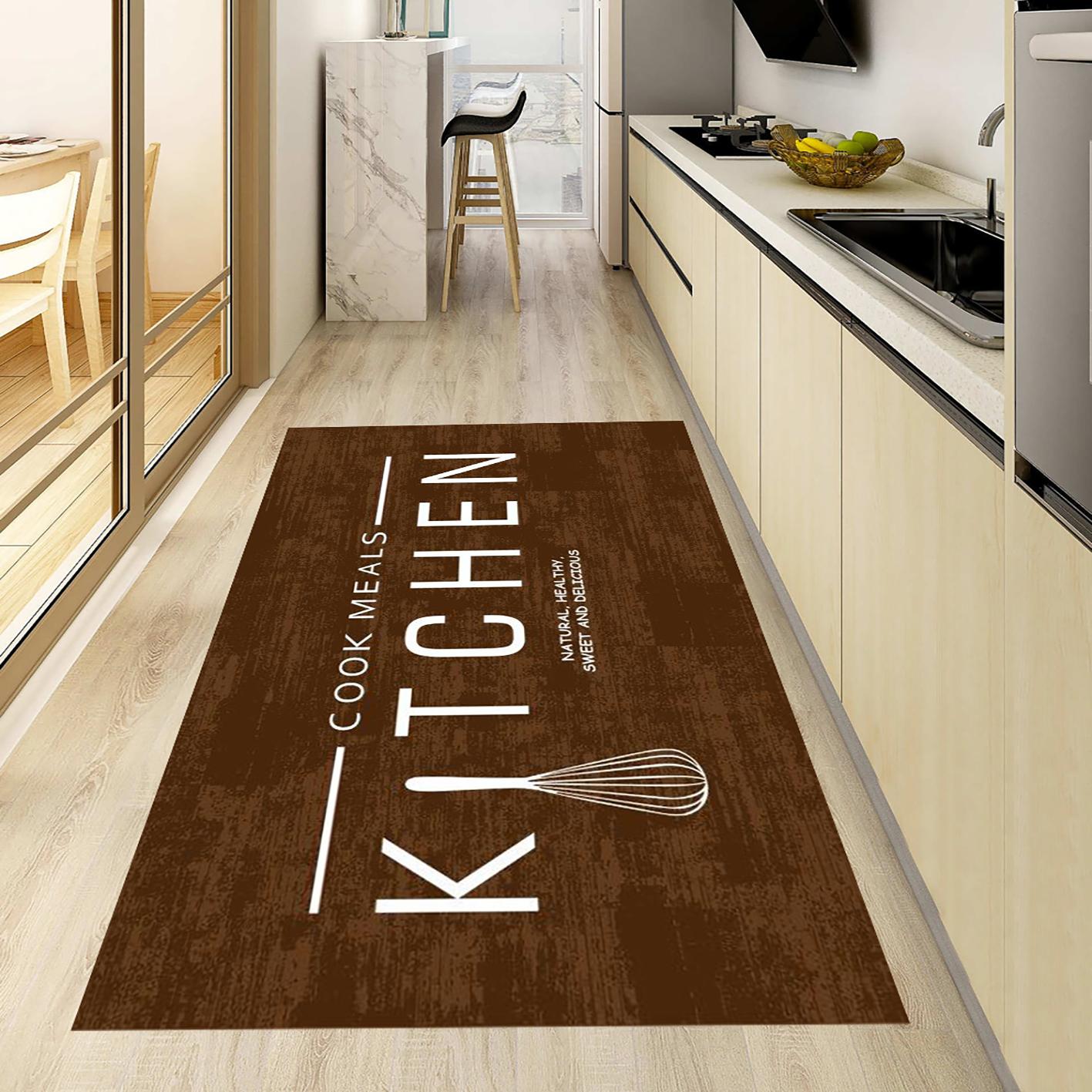 

MD-LİFE HOME Моющийся кухонный ковер на нескользящей основе с цифровой печатью