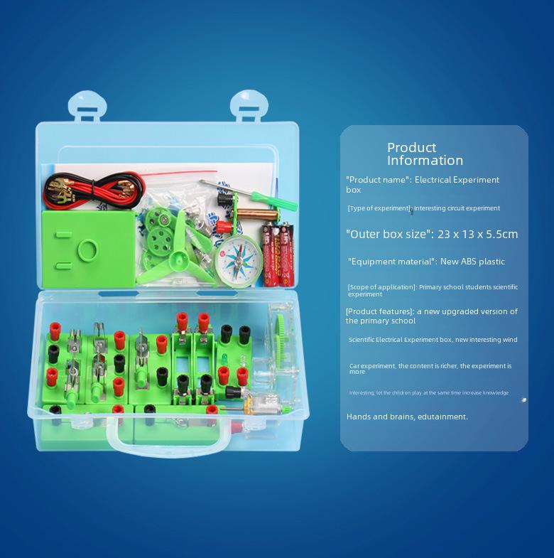 Comprehensive Physics Experiment Kit for Elementary and Junior High Science Education