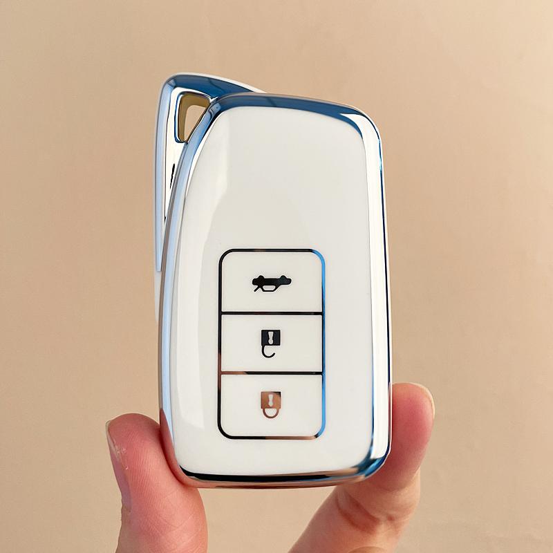 

Fashion TPU Car Remote Key Case Cover Shell For Lexus NX IS RX ES GX LX LS UX GS 200 260 300 350 NX200 NX300 RX350 ES300 Keyless