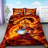 Duvet Cover Anime Pattern Dragon Ball Bedding Set Child Baby Duvet Cover Sets Bedclothes Twin Single King Kids Adult Gift Soft