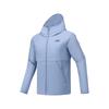 Skechers Lightweight Hooded Fashion Versatile Jacket Men Jackets Country-Blue P225M004-048A