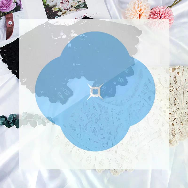1Pcs Shawl O-Neck Doll False Collar Shirt Women Hollow Crochet Lace Detachable Collar