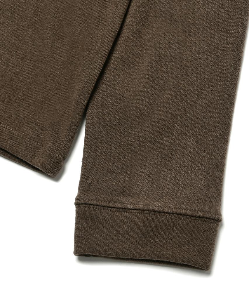 Moseu Angora Zip-Up Pullover_Beige