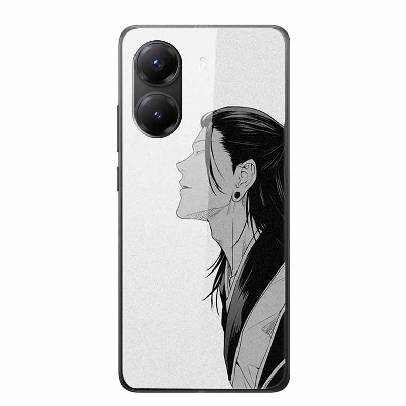 Tempered Glass Case For Xiaomi Poco X7 Pro Case Hard Glass Back Cover Soft TPU Bumper For Redmi Turbo 4 Phone Case X7Pro Turbo4