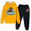 FNAF Five Nights At Freddys Sweatshirt Set Fleece Kids Sweatpants Boys Jacket Girls Clothes Spring Autumn Hoodie Birthday Gift