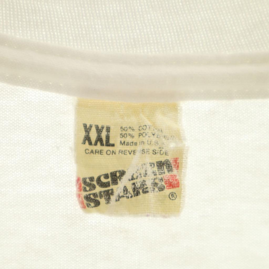 SCREEN STARS 80s Vintage Made In USA Michelangelo David Statue Short Sleeve Single Stitch T-shirt Men's Used