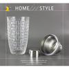 AF95-13Oz Glass Cocktail Shaker Set - Glass Shaker For Cocktails, Drink Shakers Cocktail And Cocktail Shakers
