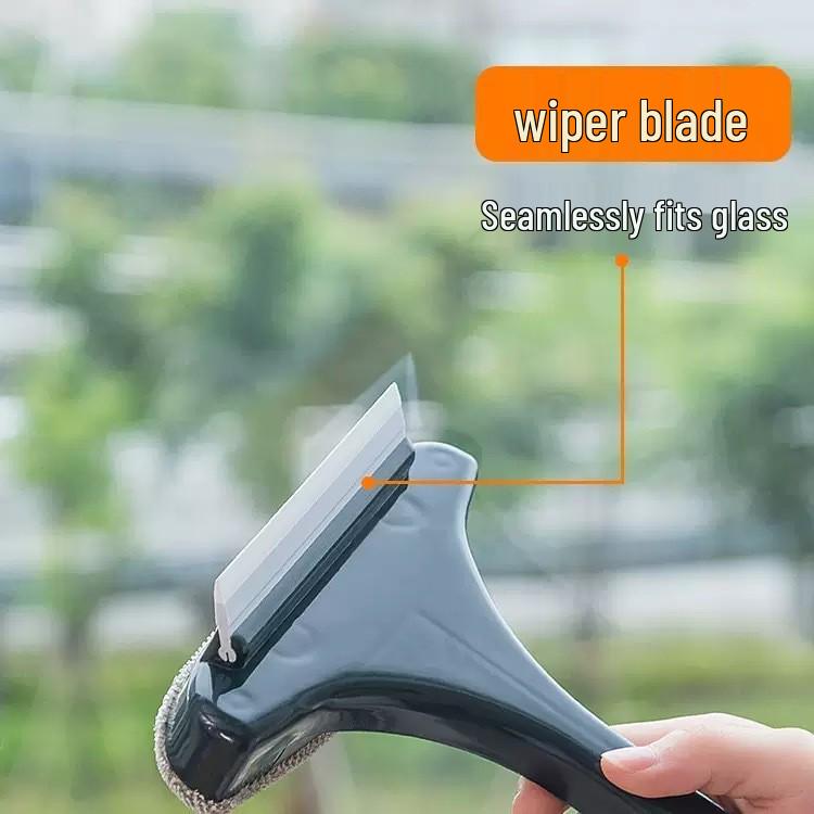 Window Screen Cleaning Brush and Squeegee Tool – Household Window Cleaner