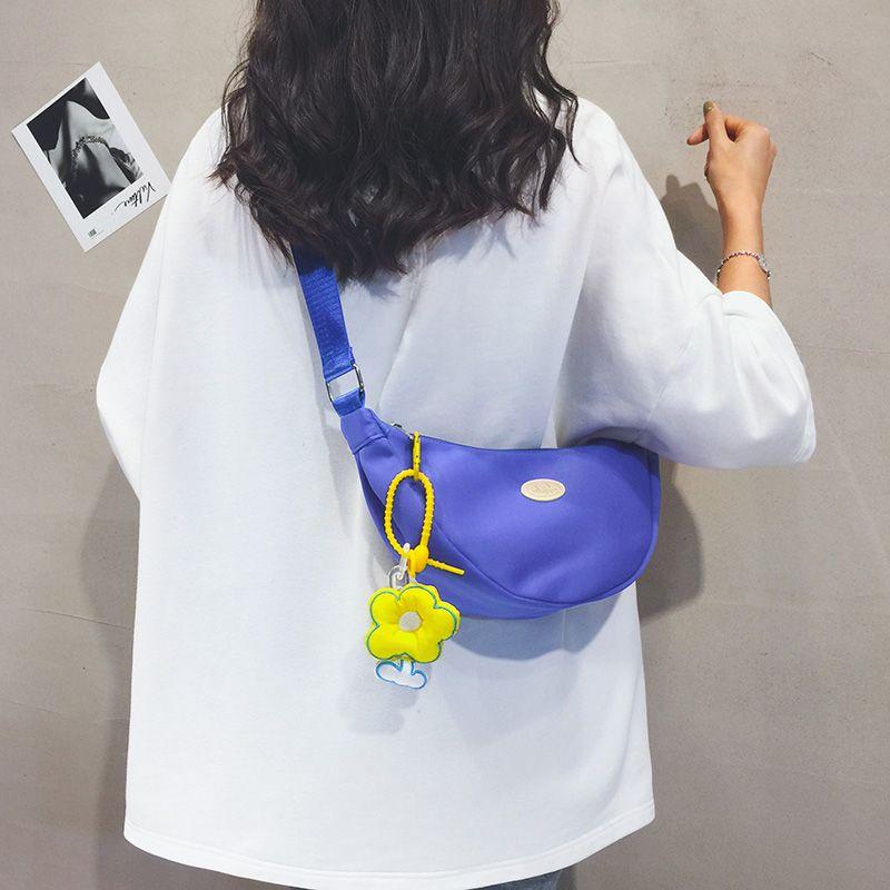 

Bag Women s Sports Travel Casual Crossbody Canvas Bag Blue [no Pendant]]