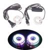 1Pcs Dc Waterproof Round Lamp Usb Led Illumination Colorful Light With Hole For Fish Tank Pool Garden Aquarium Decor Lighting